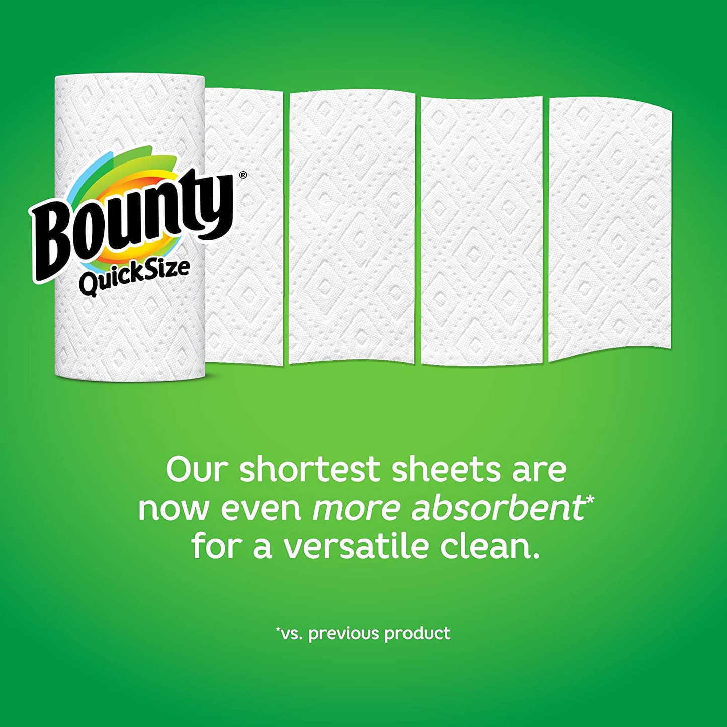Quick-Size Paper Towels, White, 12 Family Rolls = 30 Regular Rolls