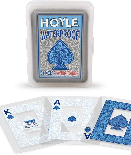 Waterproof Clear Playing Cards - 1-Pack