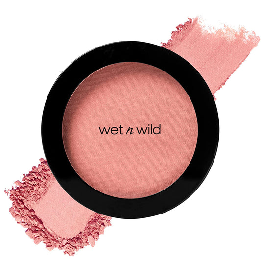 Color Icon Blush Powder Makeup, Pinch Me Pink | Matte Natural Glow | Moisturizing Jojoba Oil