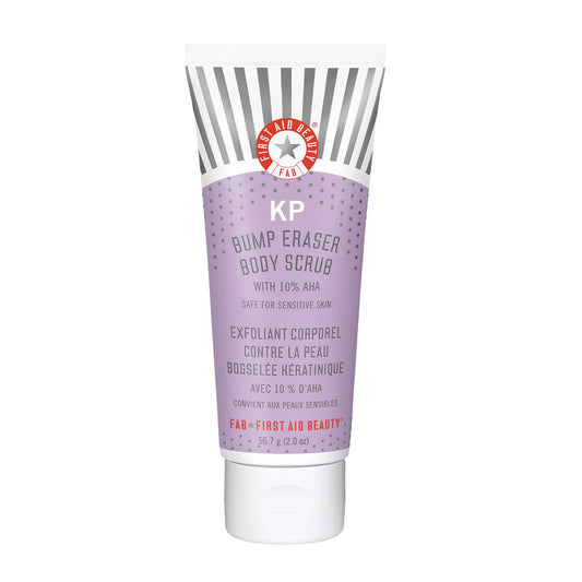 KP Bump Eraser Body Scrub Exfoliant for Keratosis Pilaris with 10% AHA 2 Oz.